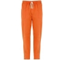 PANTALONE UNISEX PITAGORA 100% COTONE INDANTHRENE. PESO 180 G/M�. S ARANCIO Colore Arancio