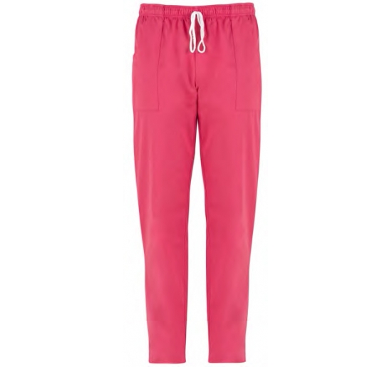 PANTALONE UNISEX PITAGORA 100% COTONE INDANTHRENE. PESO 180 G/M�. M FUXIA Colore Fuxia