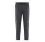 PANTALONE ENRICO  RIGATO 100% COTONE, PESO 145 G/M� TG.S RIGATO GRIGIO Colore Rigato grigio