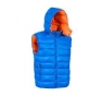 GILET EXPO 100% NYLON, IMBOTTITURA: 140 GR/M2 TG.L ROSSO/NAVY Colore Rosso/Navy