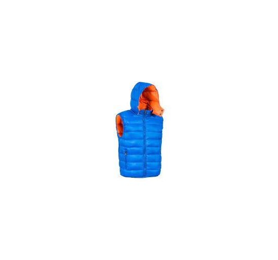 GILET EXPO 100% NYLON, IMBOTTITURA: 140 GR/M2 TG.L ROSSO/NAVY Colore Rosso/Navy