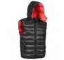 GILET EXPO 100% NYLON, IMBOTTITURA: 140 GR/M2 TG.XL NERO/ROSSO Colore Nero/rosso