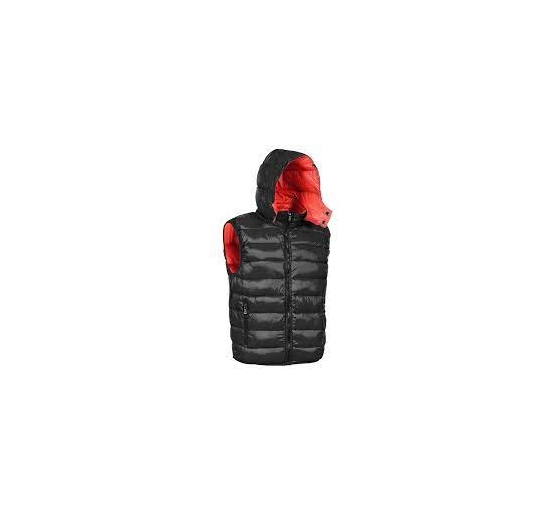 GILET EXPO 100% NYLON, IMBOTTITURA: 140 GR/M2 TG.XL NERO/ROSSO Colore Nero/rosso