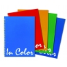 BLOCCHI SPIRALATI 4 FORI F.TO 29,7X22,1 BIANCO FF80 Colore 5 colori assortiti