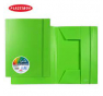 CARTELLE PPL 3LEMBI CON ELASTICO GARDA CM.25X38 VERDE Colore Verde