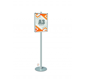 CORNICE A GIORNO DISPLAY CATCHING POLE STANDARD A3 CM.140 H