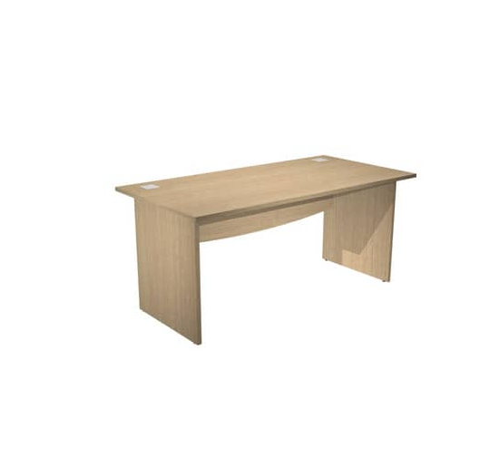 SCRIVANIA FIANCHI MELAMINICO CM.180X80X73H ROVERE Colore ROVERE
