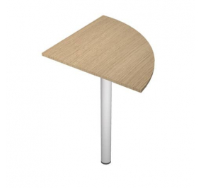 ANGOLO 90? FRA SCRIVANIE, ROVERE + SUPPORTO METALLO GRIGIO ALL.ROVERE Colore ROVERE