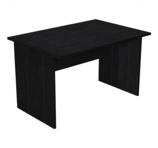 SCRIVANIA FIANCHI MELAMINICO CM.120X80X72H NERO VEN.FRASSINO Colore NERO VEN. FRASSINO