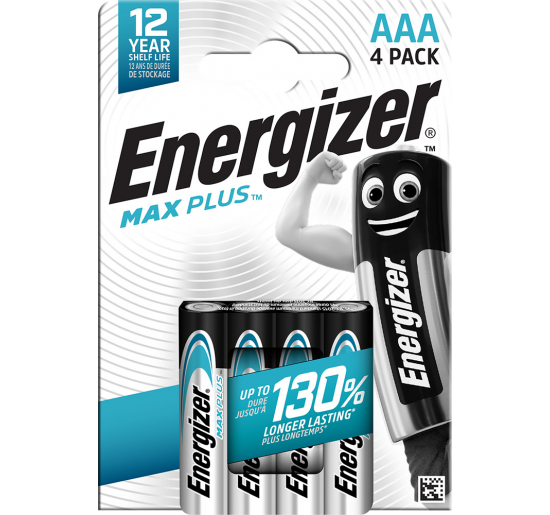 PILE ENERGIZER MAX PLUS STILO AA CF.4