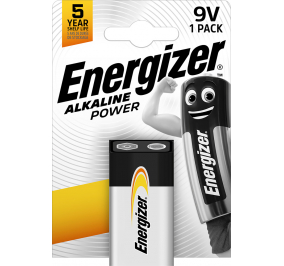 PILE ENERGIZER ALKALINE POWER 9V CF.1