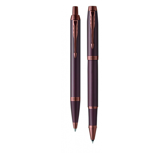 PENNA PARKER IM MONOCHROME SFERA M BORDEAUX Colore Bordeaux - Colore refill: Blu