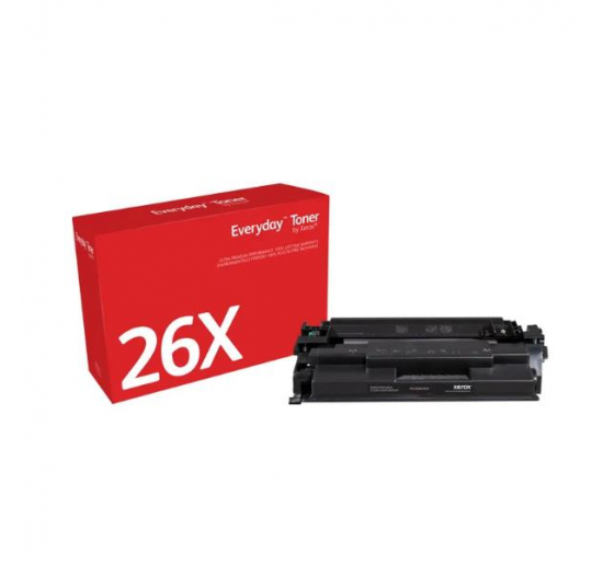 TONER COMPATIBILE PER HP 26X (CF226X), HIGH CAPACITY