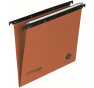 CARTELLE SOSPESE LINEA  CARTESIO Colore Arancio Formato interasse cm 39,5