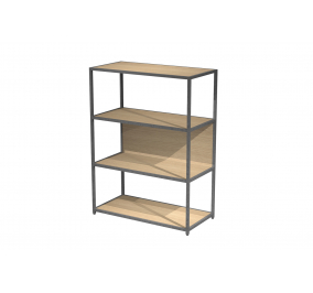 LIBRERIA INTERA Misure cm 90x44x122H Descrizione 4 ripiani + 1 dietro ARTEXPORT