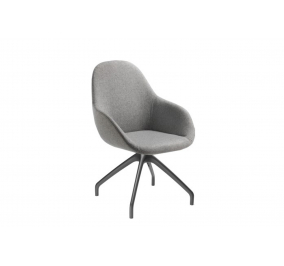 POLTRONA NIDA Misure cm 77Hx62Px50L Descrizione Direzionale fissa Modello base 4 gambe UNISIT