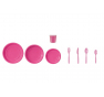 STOVIGLIE RIUTILIZZABILI COLORATE Fucsia Descrizione Cucchiai DOPLA Colore Fucsia