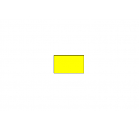 ETICHETTE PER ETICHETTATRICE X50 Prestampate utilizzo prettamente scolastico Formato mm 50x30 Descrizione Fondo Giallo N. etic./