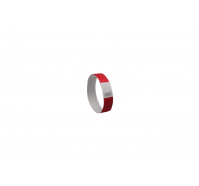 Braccialetti identificativi in Tyvek? Rosso AVERY Colore Rosso