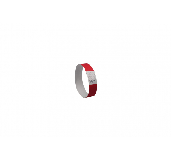 Braccialetti identificativi in Tyvek? Rosso AVERY Colore Rosso