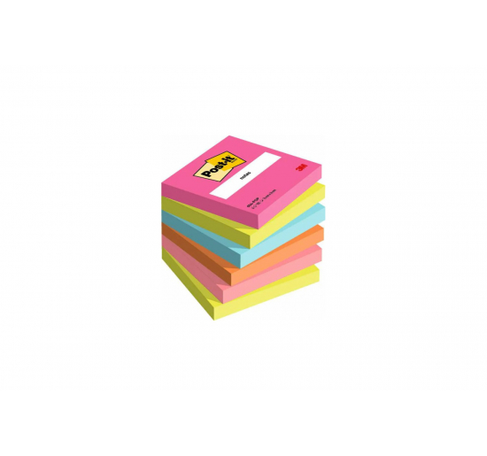 FOGLIETTI POST-IT? NOTES COLORATI POPTIMISTIC Conf. assortita Formato mm 76x76 Colore Conf. assortita