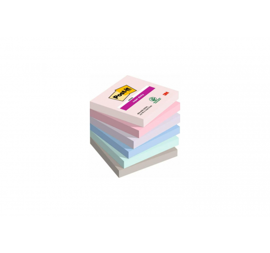 FOGLIETTI POST-IT? SUPER STICKY PLAYFUL Formato mm 76x76