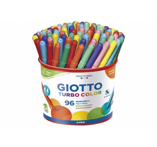 PENNARELLI? GIOTTO TURBO COLOR? Descrizione scatola da 48 pezzi in 24 colori assortiti