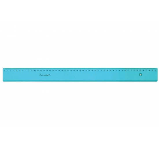 RIGA PLASTICA TRASPARENTE Lunghezza cm 30 PRECISION