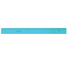 RIGA PLASTICA TRASPARENTE Lunghezza cm 50 PRECISION
