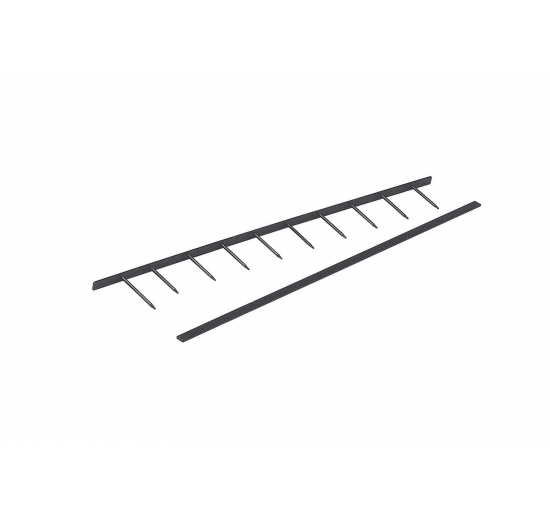 PETTINE PER SUREBIND Nero Altezza mm 50 Rilega fino 500 fogli GBC Colore Nero