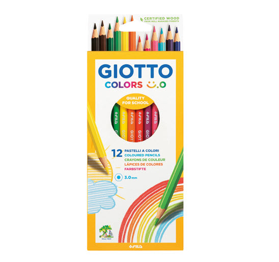Pastelli colorati Colors 3.0  Colori assortiti GIOTTO Colore Colori assortiti
