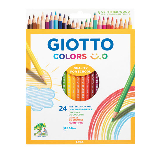 Pastelli colorati Colors 3.0  Colori assortiti GIOTTO Colore Colori assortiti