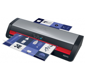PLASTIFICATRICE SERIE 4 450HS Formato A3 Tecnologia 4 rulli Velocit? fissa cm/min 80 Pouches da 75x2 a 125x2 micron GBC