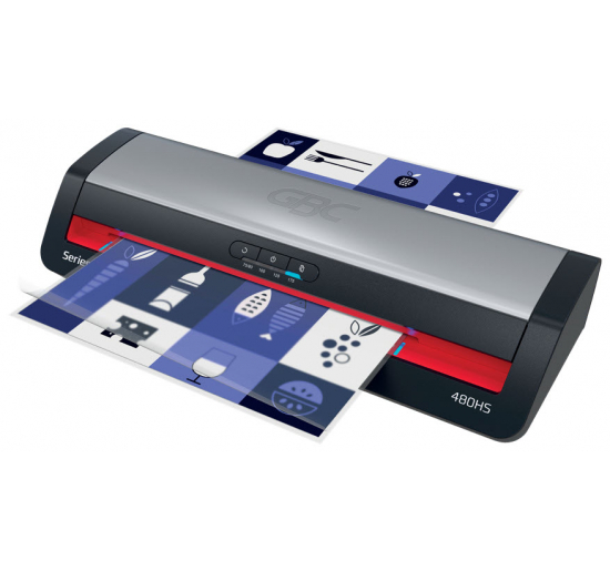 PLASTIFICATRICE SERIE 4 450HS Formato A3 Tecnologia 4 rulli Velocit? fissa cm/min 80 Pouches da 75x2 a 125x2 micron GBC