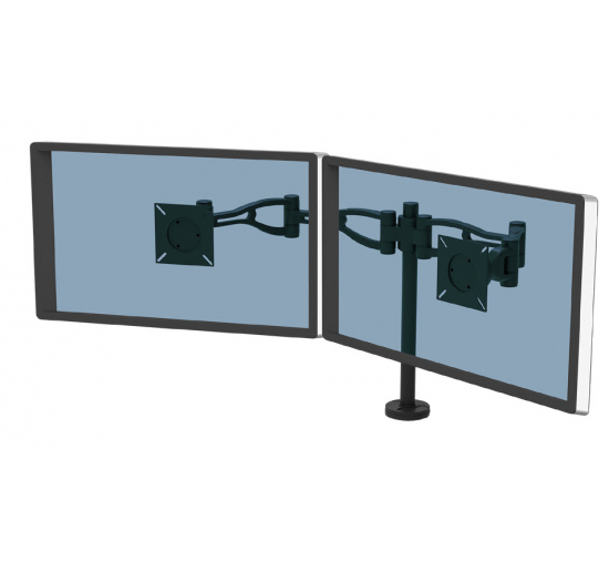 Braccio Monitor Doppio Vista? Descrizione Doppio Orizzontale FELLOWES
