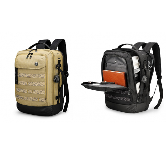 ZAINO BERG L Khaki Dimensioni cm 45x30x16 SWISS Colore Khaki