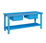 Banco da lavoro  BP 103/AA Dimensioni cm 200 x 70 x 85H
