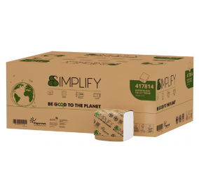 CARTA IGIENICA INTERFOGLIATA SIMPLIFY N fogli per cf. 224 Misure foglio  cm 21x11 PAPERNET