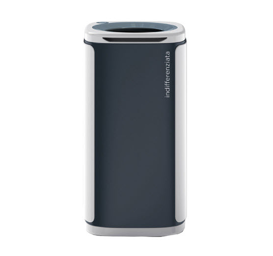 GETTACARTE MODULARE WASTEE 60 litri Grigio Foro rotonto Tipo di rifiuto indifferenziata ELCOMAN Colore Grigio