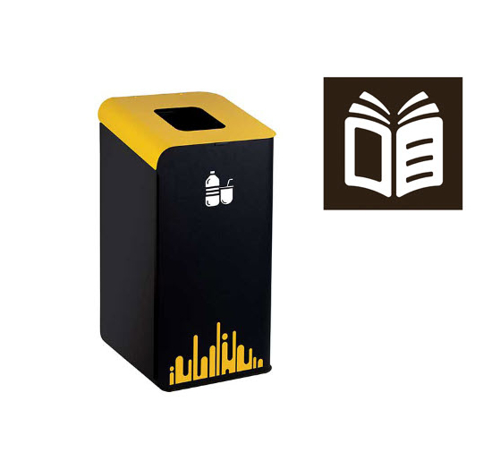 ETICHETTE PITTOGRAMMI IN VINILE PER RUBIK EVO Pittogramma Carta  MEDIAL INTERNATIONAL