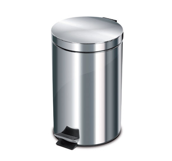 PATTUMIERA INOX A PEDALE Capacit? Lt 3 MEDIAL INTERNATIONAL