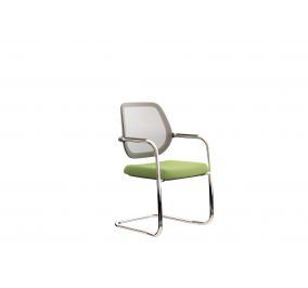 SEDIA ATTESA GENIUS-    cm 50Lx59Px83H-Schienale in rete