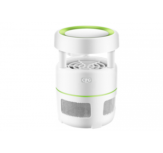Zanzariera Zanza Trap compact LED con USB-  Dimensioni-  12,5 x 12,5 x H17,8 cm