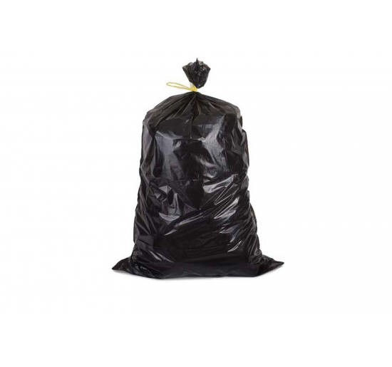 SACCHI PESANTI PER RACCOLTA DIFFERENZIATA 160 LITRI-  cm 90X120 75 μm-  Nero