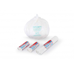 SACCO BIODEGRADABILE E COMPOSTABILE PER UMIDO-  Formato-  cm 42x45-  Litri-  10-  Spessore-  12 μm