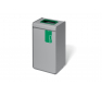 Sistema di raccolta rifiuti DURASORT®-  55 litri-  Verde-  Dimensioni-  cm 42Lx33Px83H-  Pittogramma-  vetro