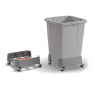 CARRELLO PER DURABIN® 90-  Bianco-    cm 39x18x38