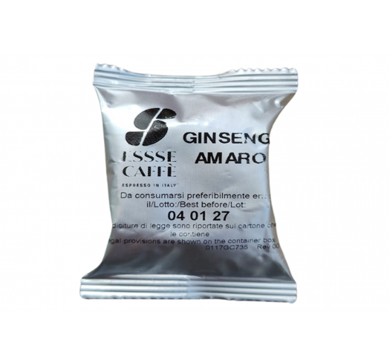 BEVANDE ISTANTANEE IN CAPSULA PER MACCHINE S12 S26-ginseng amaro-  N-  7
