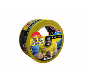 NASTRO ADESIVO TELATO DA ESTERNO-  Giallo-  Formato-  mm 50x25 m