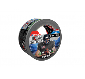 NASTRO ADESIVO TELATO DA ESTERNO-  Argento-  Formato-  mm 50x25 m